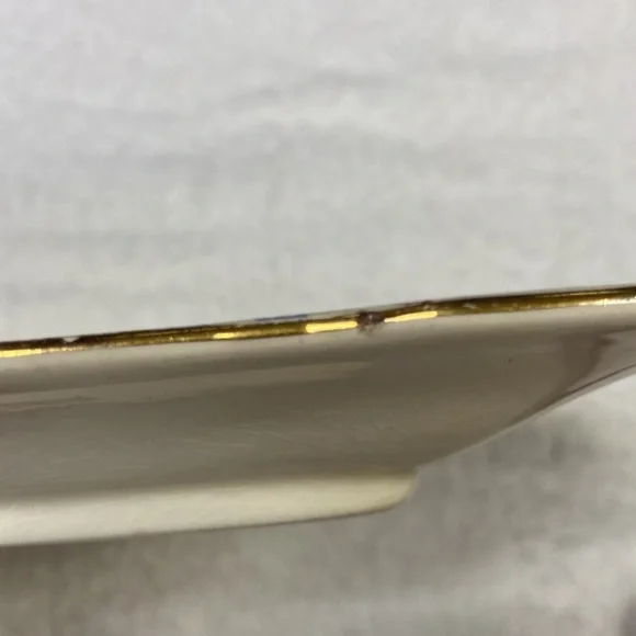 Grimwades royal wonton ivory floral feast small tray saville/lugged - Picture 6 of 7